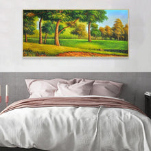 Charger l&#39;image dans la galerie, Forêt de montagne - diamant rond complet - 100x50cm
