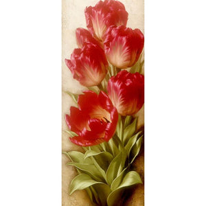 Fleur - diamant rond complet - 50x100cm