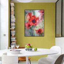 Charger l&#39;image dans la galerie, Ensemble de fleurs - diamant rond complet - 30x40cm
