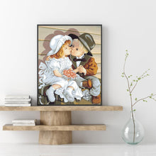 Charger l&#39;image dans la galerie, Poupée - diamant rond complet - 30x40cm
