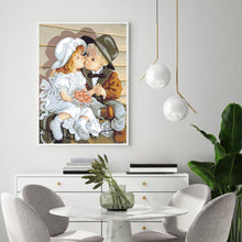 Charger l&#39;image dans la galerie, Poupée - diamant rond complet - 30x40cm
