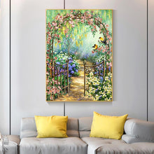 Charger l&#39;image dans la galerie, Manoir - diamant rond complet - 30x40cm
