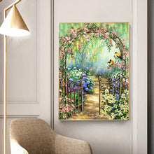 Charger l&#39;image dans la galerie, Manoir - diamant rond complet - 30x40cm
