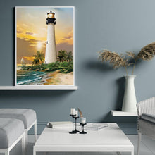 Charger l&#39;image dans la galerie, Phare - diamant rond complet - 30x40cm
