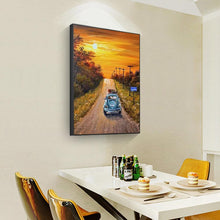Charger l&#39;image dans la galerie, Ensemble de voiture de conduite - diamant rond complet - 30x40cm
