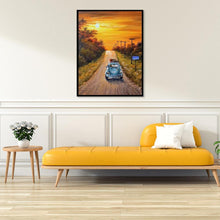 Charger l&#39;image dans la galerie, Ensemble de voiture de conduite - diamant rond complet - 30x40cm

