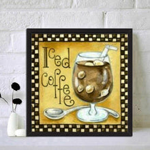 Charger l&#39;image dans la galerie, Coupe - diamant rond complet - 30x30cm
