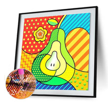 Charger l&#39;image dans la galerie, Poire - diamant rond complet - 30x30cm

