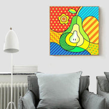 Charger l&#39;image dans la galerie, Poire - diamant rond complet - 30x30cm
