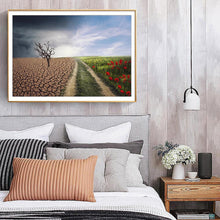 Charger l&#39;image dans la galerie, Champ sec - diamant rond complet - 40x30cm
