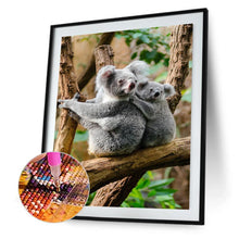 Charger l&#39;image dans la galerie, Koala - diamant rond complet - 30x40cm

