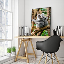 Charger l&#39;image dans la galerie, Koala - diamant rond complet - 30x40cm
