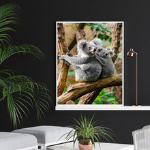 Charger l&#39;image dans la galerie, Koala - diamant rond complet - 30x40cm

