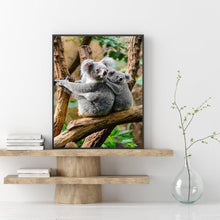 Charger l&#39;image dans la galerie, Koala - diamant rond complet - 30x40cm
