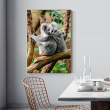 Charger l&#39;image dans la galerie, Koala - diamant rond complet - 30x40cm
