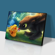 Charger l&#39;image dans la galerie, Dessin animé mignon - diamant rond complet - 40x30cm
