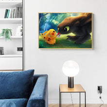 Charger l&#39;image dans la galerie, Dessin animé mignon - diamant rond complet - 40x30cm
