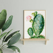 Charger l&#39;image dans la galerie, Cactus - diamant rond complet - 30x40cm

