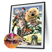 Charger l&#39;image dans la galerie, Animal - diamant rond complet - 30x40cm
