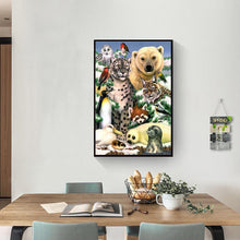 Charger l&#39;image dans la galerie, Animal - diamant rond complet - 30x40cm
