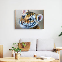 Charger l&#39;image dans la galerie, Tigre - diamant rond complet - 40x30cm

