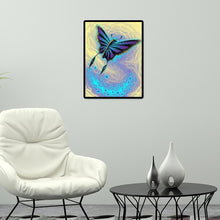 Charger l&#39;image dans la galerie, Papillon - diamant rond complet - 30x40cm
