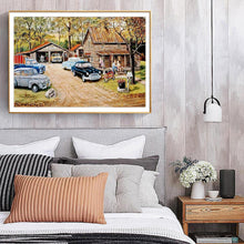 Charger l&#39;image dans la galerie, Voiture - diamant rond complet - 40x30cm
