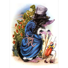 Charger l&#39;image dans la galerie, Souris drôle - diamant rond complet - 30x40cm
