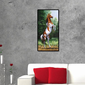 Cheval actif - diamant rond complet - 45x85cm