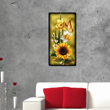 Charger l&#39;image dans la galerie, Tournesol - diamant rond complet - 45x85cm
