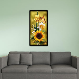 Tournesol - diamant rond complet - 45x85cm