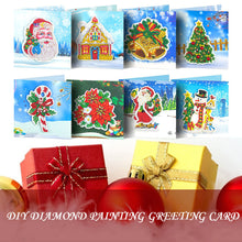 Charger l&#39;image dans la galerie, 8pcs/Set-Christmas-Diamond Cartes de voeux
