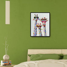 Charger l&#39;image dans la galerie, Cerf - diamant rond complet - 40x50cm
