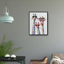 Charger l&#39;image dans la galerie, Cerf - diamant rond complet - 40x50cm
