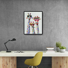 Charger l&#39;image dans la galerie, Cerf - diamant rond complet - 40x50cm
