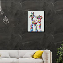 Charger l&#39;image dans la galerie, Cerf - diamant rond complet - 40x50cm
