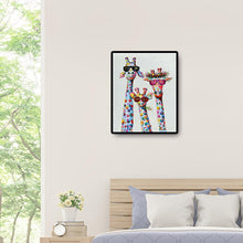 Charger l&#39;image dans la galerie, Cerf - diamant rond complet - 40x50cm
