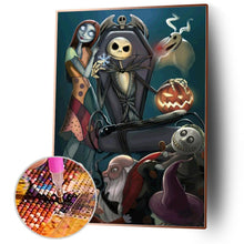 Charger l&#39;image dans la galerie, Halloween - diamant rond complet - 30x40cm
