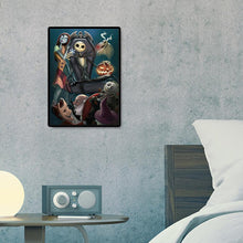 Charger l&#39;image dans la galerie, Halloween - diamant rond complet - 30x40cm

