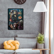 Charger l&#39;image dans la galerie, Halloween - diamant rond complet - 30x40cm
