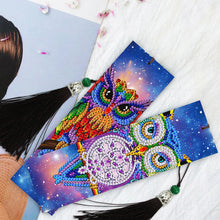 Charger l&#39;image dans la galerie, 2pcs Hibou-DIY Diamond Painting signet
