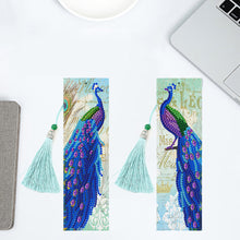 Charger l&#39;image dans la galerie, 2pcs paon-DIY Diamond Painting signet
