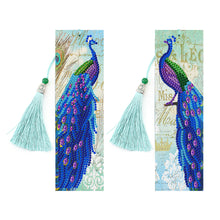 Charger l&#39;image dans la galerie, 2pcs paon-DIY Diamond Painting signet
