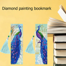 Charger l&#39;image dans la galerie, 2pcs paon-DIY Diamond Painting signet
