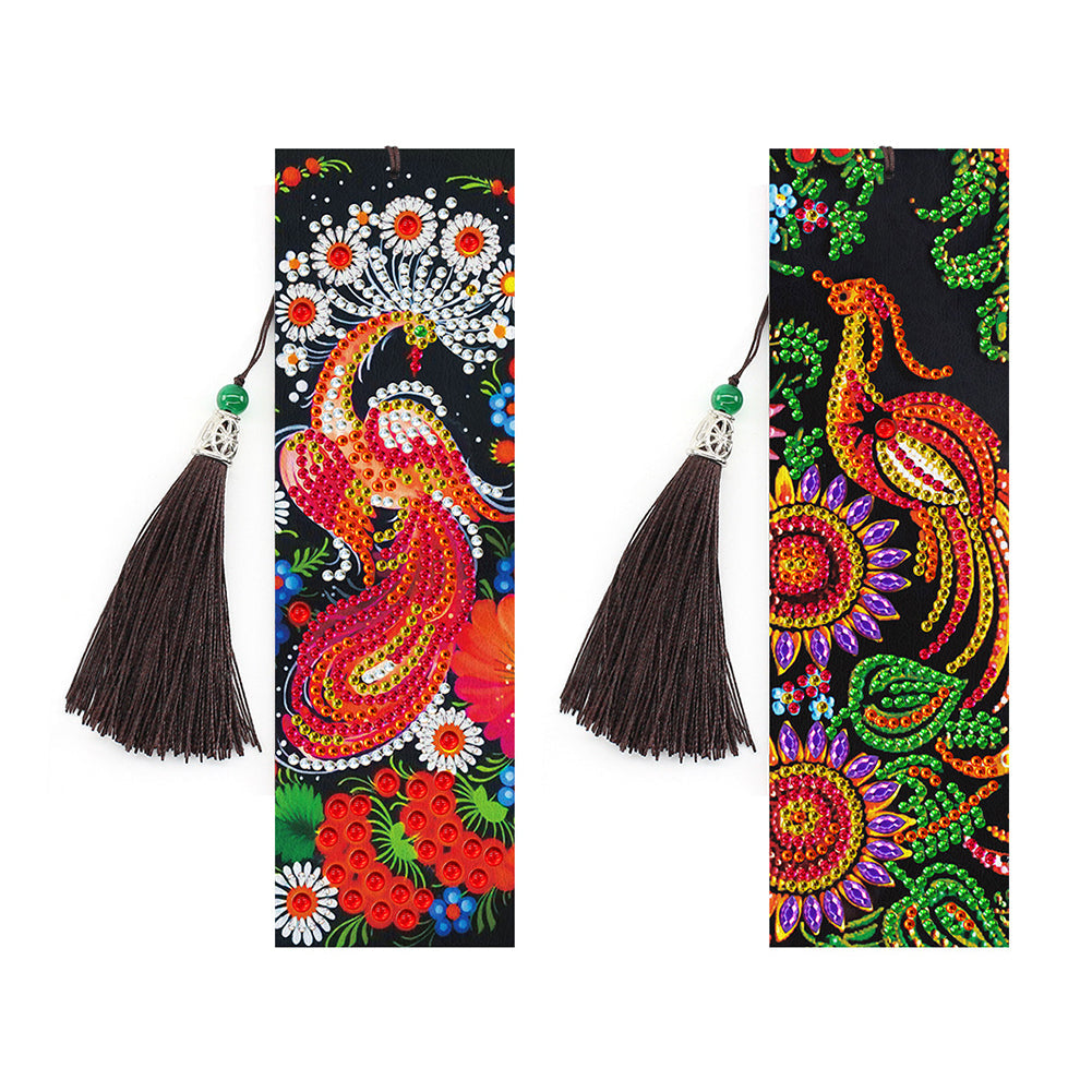 2pcs paon-DIY Diamond Painting signet