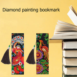 2pcs paon-DIY Diamond Painting signet