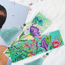 Charger l&#39;image dans la galerie, 2pcs fleur-DIY Diamond Painting signet
