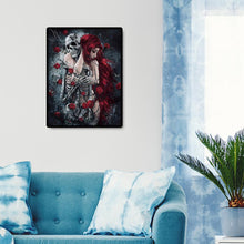 Charger l&#39;image dans la galerie, Halloween animé - diamant rond complet - 30x40cm
