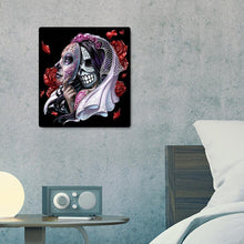 Charger l&#39;image dans la galerie, Halloween animé - diamant rond complet - 30x40cm

