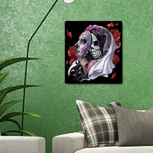 Charger l&#39;image dans la galerie, Halloween animé - diamant rond complet - 30x40cm
